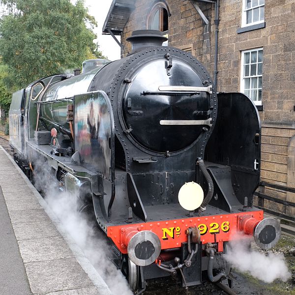 Locomotive no 926 at Grosmont.