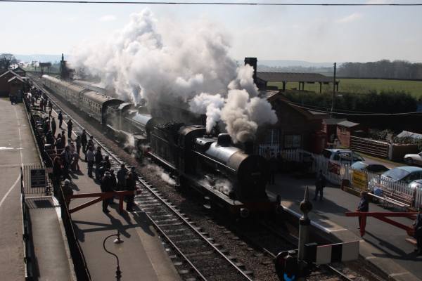 West Somerset Railway. Bishop Lydeard. Autumn gala. 2006.