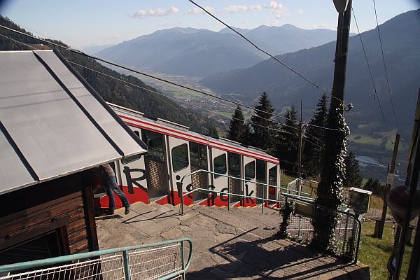 Mountain Railway Bad Kleinkirchhein.