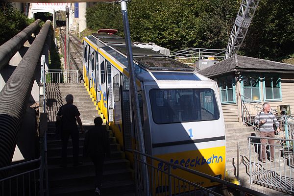 Mountain Railway Bad Kleinkirchhein.