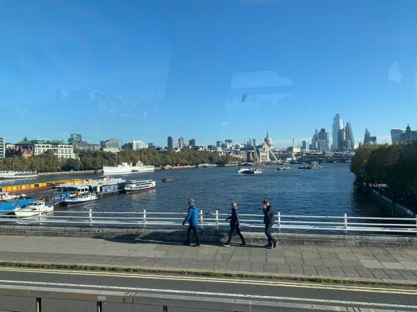 The Dream. On the bridge looking towards St Paul's.