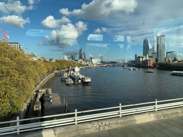 Looking downstream on the return journey.