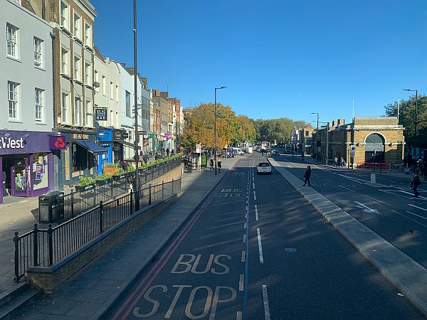 The A1. Islington.