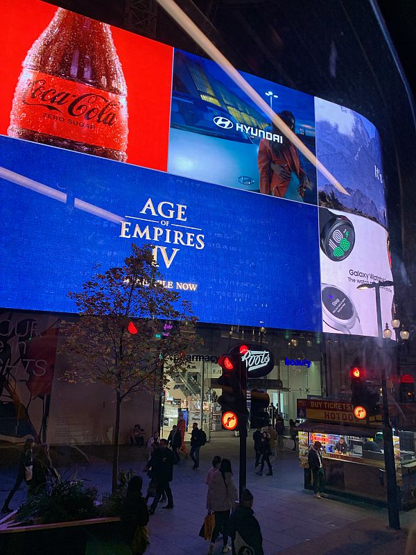 Piccadilly Circus.