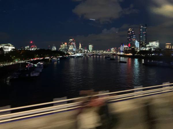 View across the Thames from the 139.