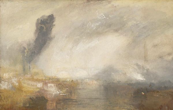 The Thames above Waterloo Bridge by JMW Turner.