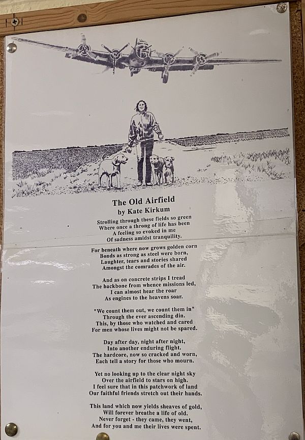 Poem about the airfield.