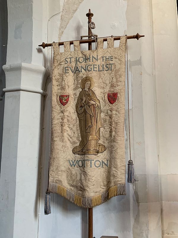 Standard of St John the Evangelist, Wotton.