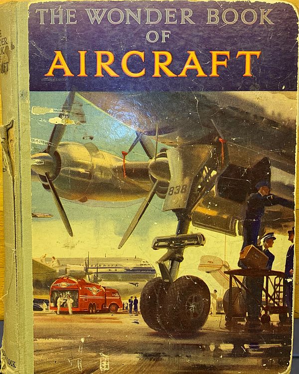 Cover of the Wonder Book of Aircraft.
