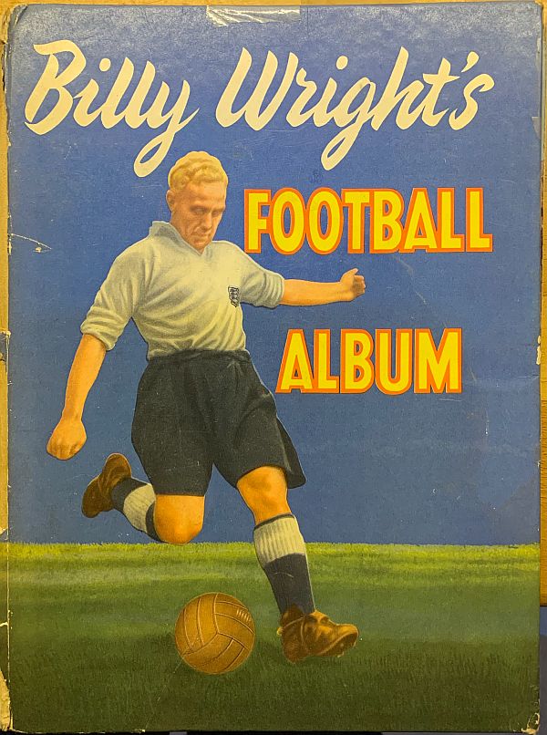 Cover of "Billy Wright's Football Album".