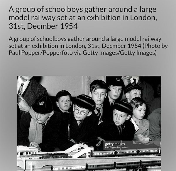 Schoolboys' Own Exhibition 1954.
