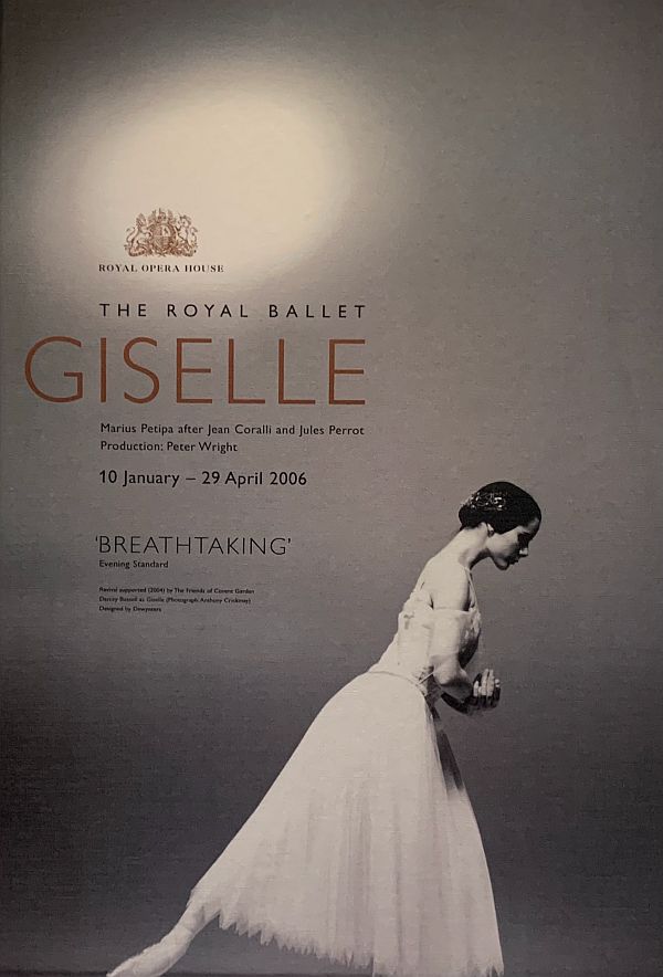 Poster from a 2006 production of Giselle.