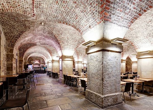 Crypt Café, St MArtin in the Fields.