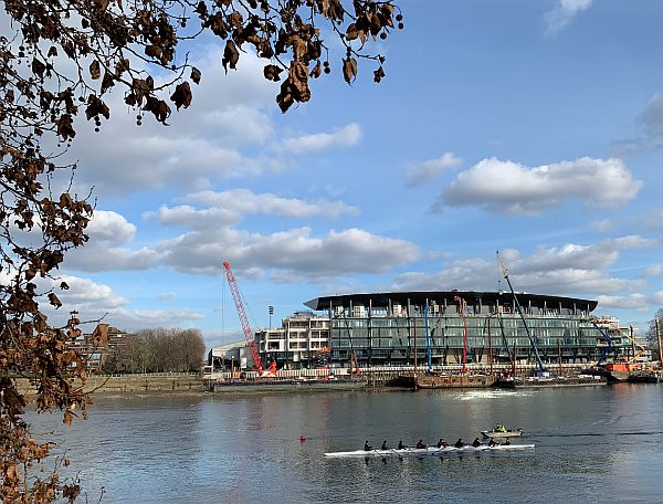 The new Riverside Stand.