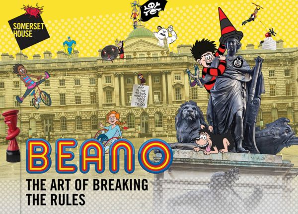 The Beano exhibition poster.