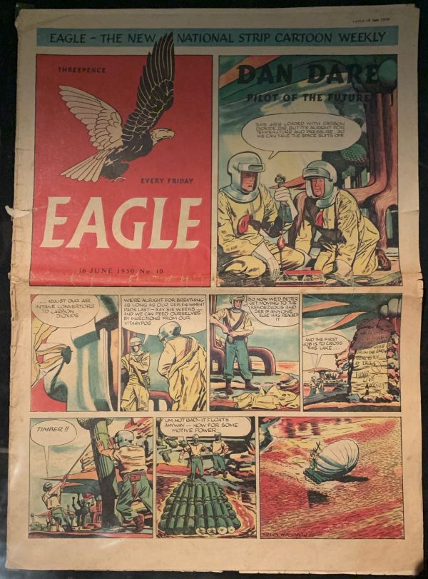 Front cover of a copy of The Eagle.