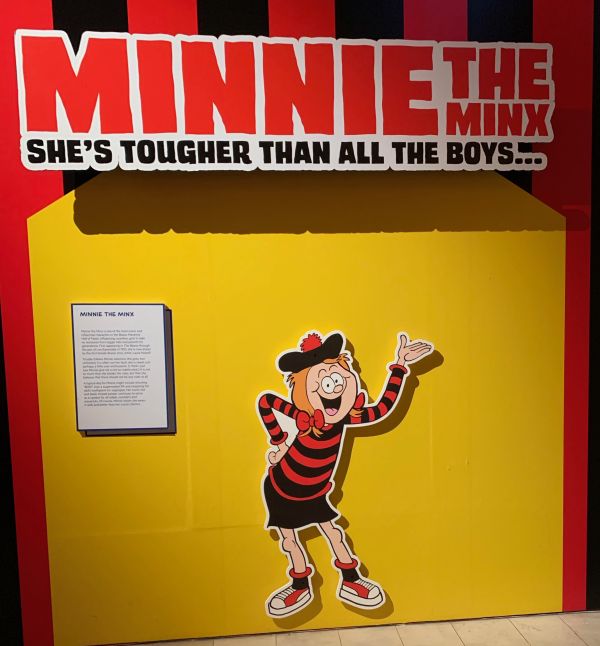 Minnie the Minx display board.