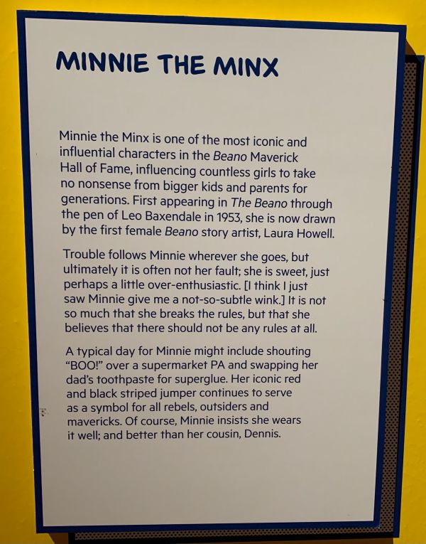 Information on Minnie the Minx.