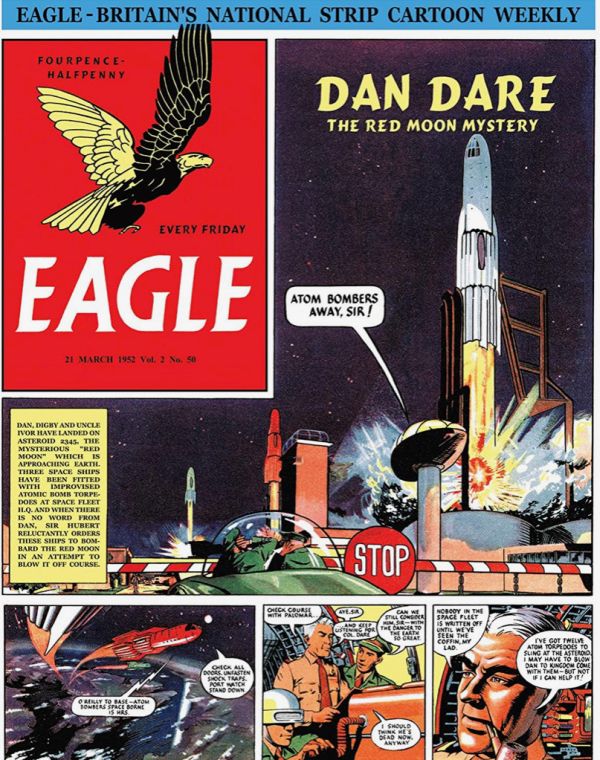 Cover of The Eagle from 21 March 1952.