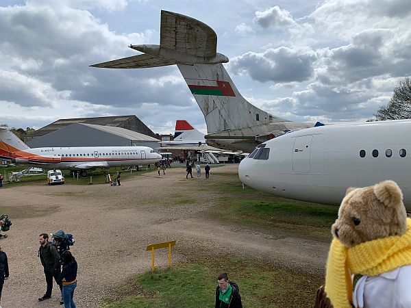 Various planes at Brooklands.