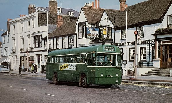 RFF 255 (MLL792) on Route 425 in 1975.