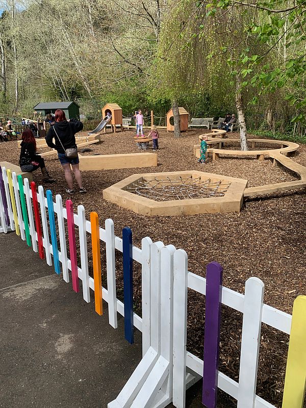 Wooden playground, Arundel.