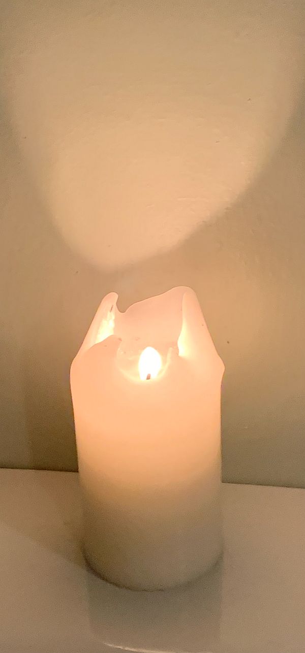 A candle lit for Diddley.