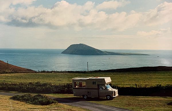 Ford Transit Campervan conversion by Bardsey Island. JGH 568N