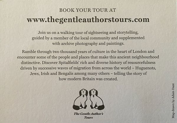 Book your Gentle Author's Tour. Click on the image to view the website.
