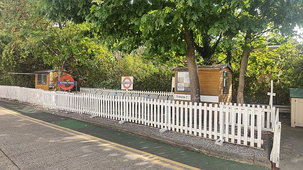 The miniature railway - out of action.