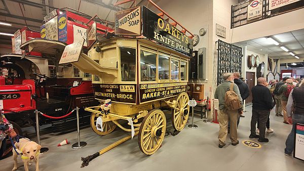 Old horse bus.